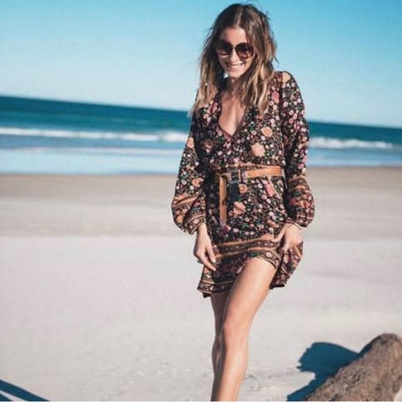 RARE Spell & The Gypsy Collective Folktown Playdress Winter Garden Size Large - Picture 4 of 8